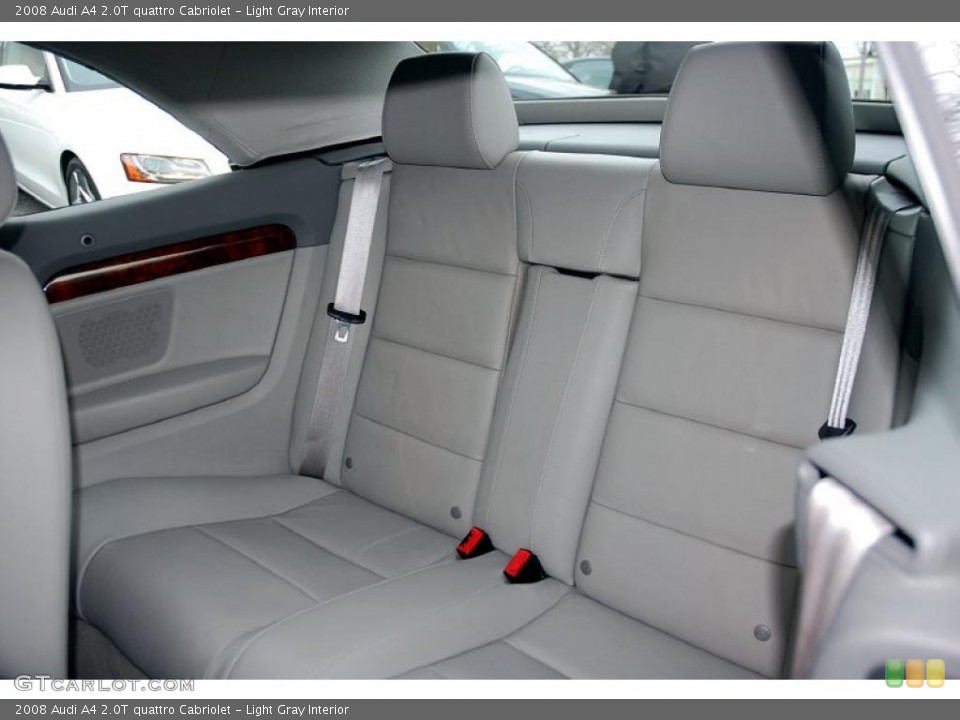 Light Gray Interior Photo for the 2008 Audi A4 2.0T quattro Cabriolet #46698588