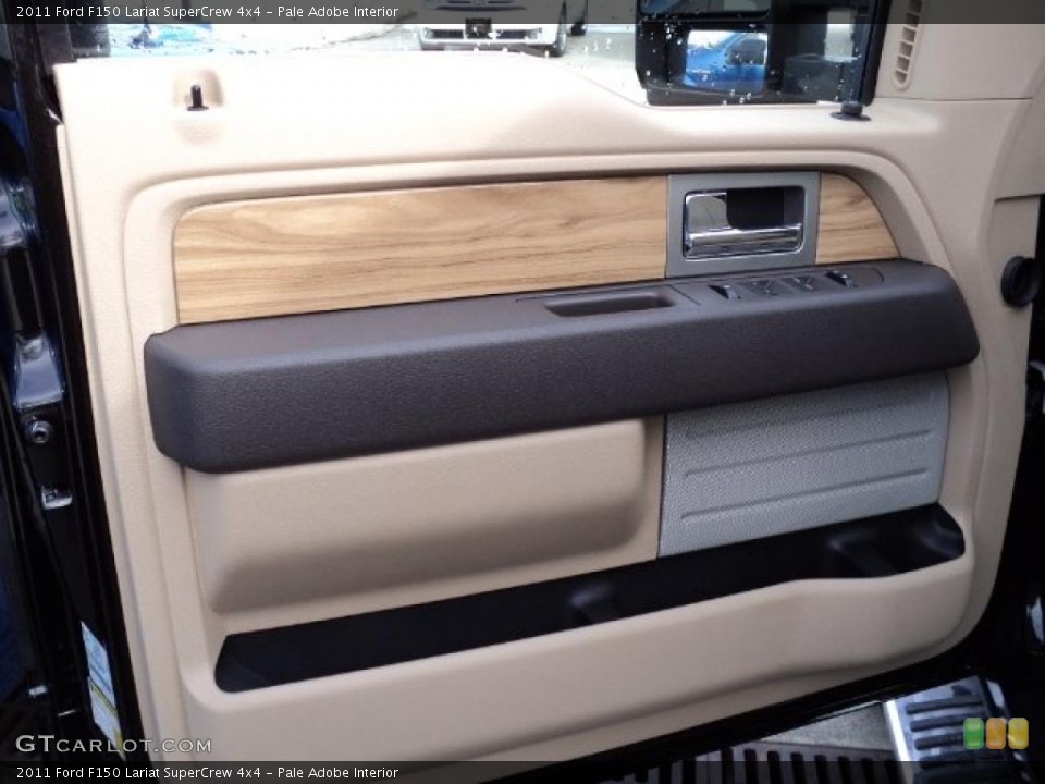 Pale Adobe Interior Door Panel for the 2011 Ford F150 Lariat SuperCrew 4x4 #46698654