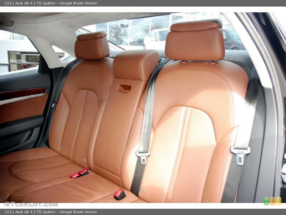 Nougat Brown Interior Photo for the 2011 Audi A8 4.2 FSI quattro #46699092