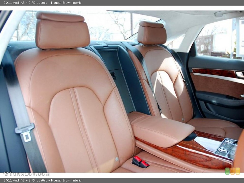 Nougat Brown Interior Photo for the 2011 Audi A8 4.2 FSI quattro #46699146