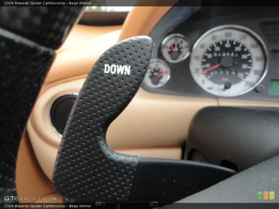 Beige Interior Transmission for the 2004 Maserati Spyder Cambiocorsa #46699206
