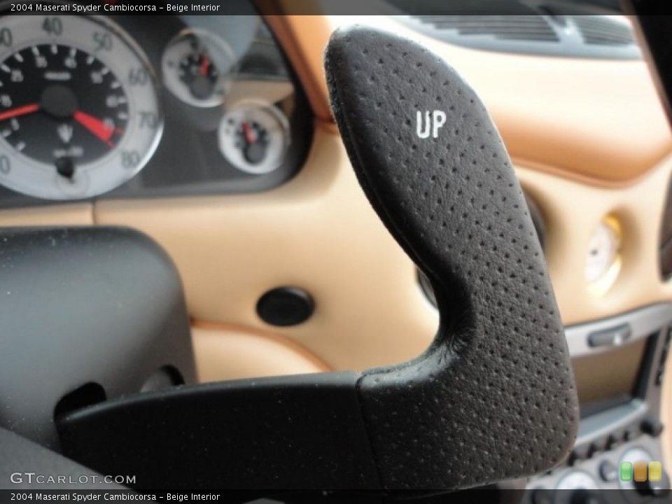 Beige Interior Transmission for the 2004 Maserati Spyder Cambiocorsa #46699221