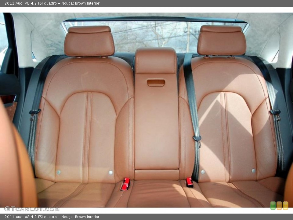 Nougat Brown Interior Photo for the 2011 Audi A8 4.2 FSI quattro #46699239