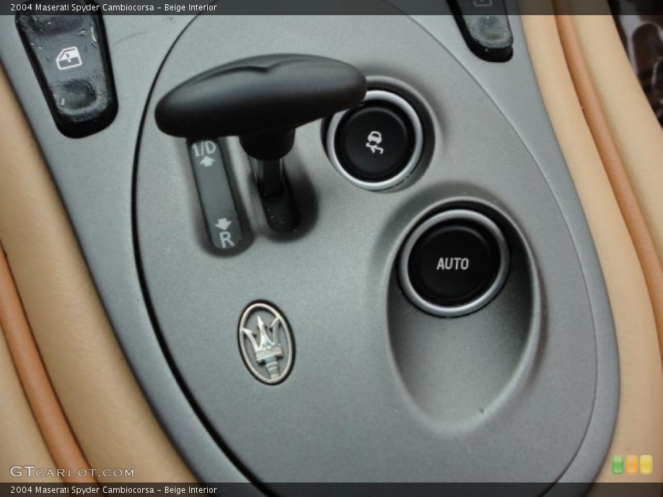 Beige Interior Transmission for the 2004 Maserati Spyder Cambiocorsa #46699299