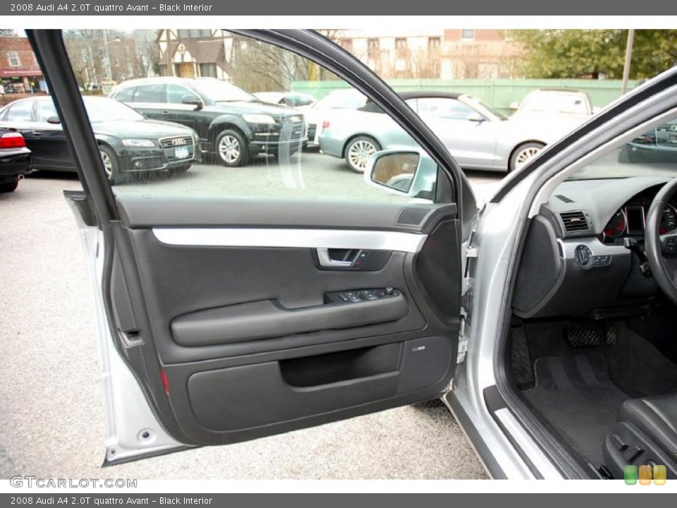 Black Interior Door Panel for the 2008 Audi A4 2.0T quattro Avant #46700949