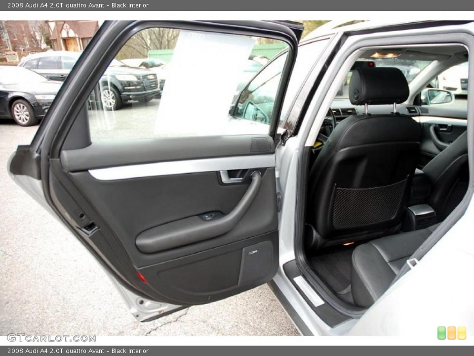 Black Interior Door Panel for the 2008 Audi A4 2.0T quattro Avant #46700961