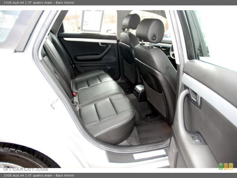 Black Interior Photo for the 2008 Audi A4 2.0T quattro Avant #46701018