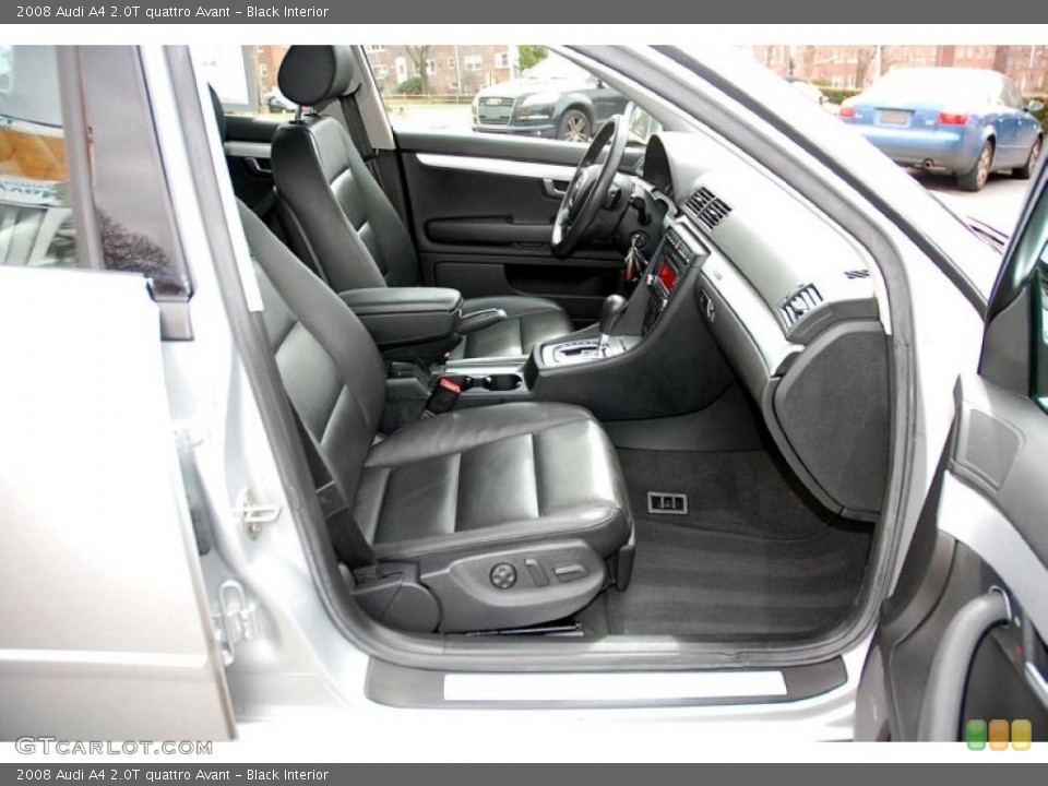 Black Interior Photo for the 2008 Audi A4 2.0T quattro Avant #46701054