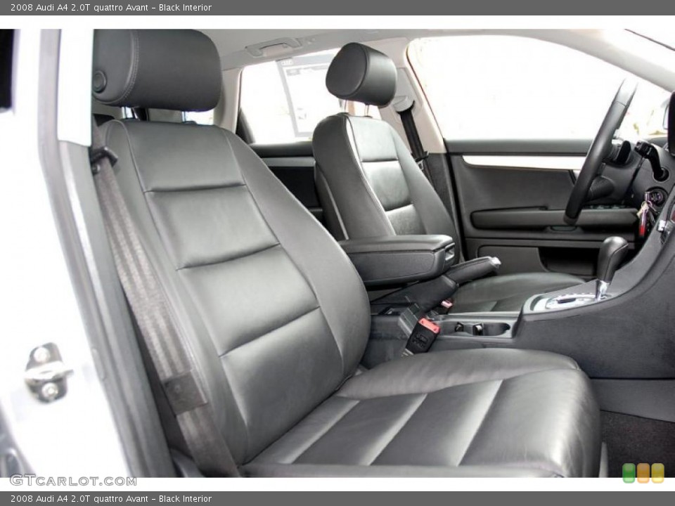 Black Interior Photo for the 2008 Audi A4 2.0T quattro Avant #46701081