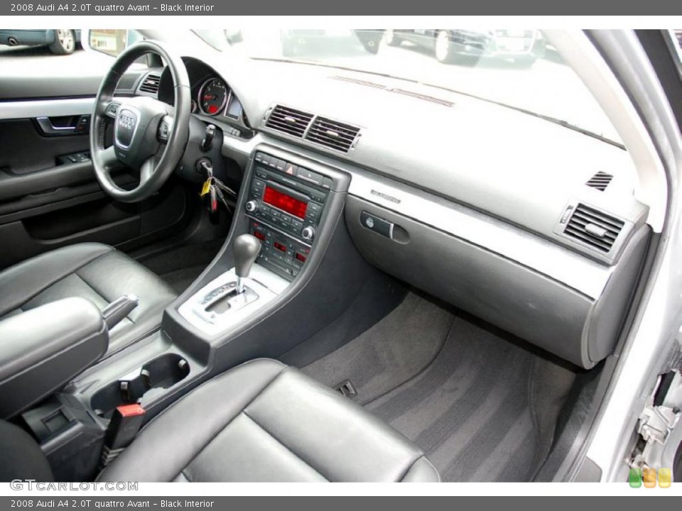 Black Interior Dashboard for the 2008 Audi A4 2.0T quattro Avant #46701093