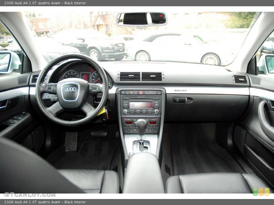 Black Interior Dashboard for the 2008 Audi A4 2.0T quattro Avant #46701117