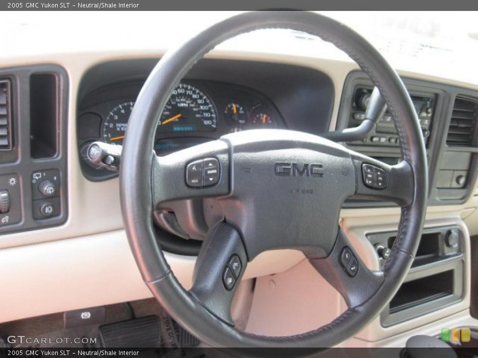 Neutral/Shale Interior Steering Wheel for the 2005 GMC Yukon SLT #46701744
