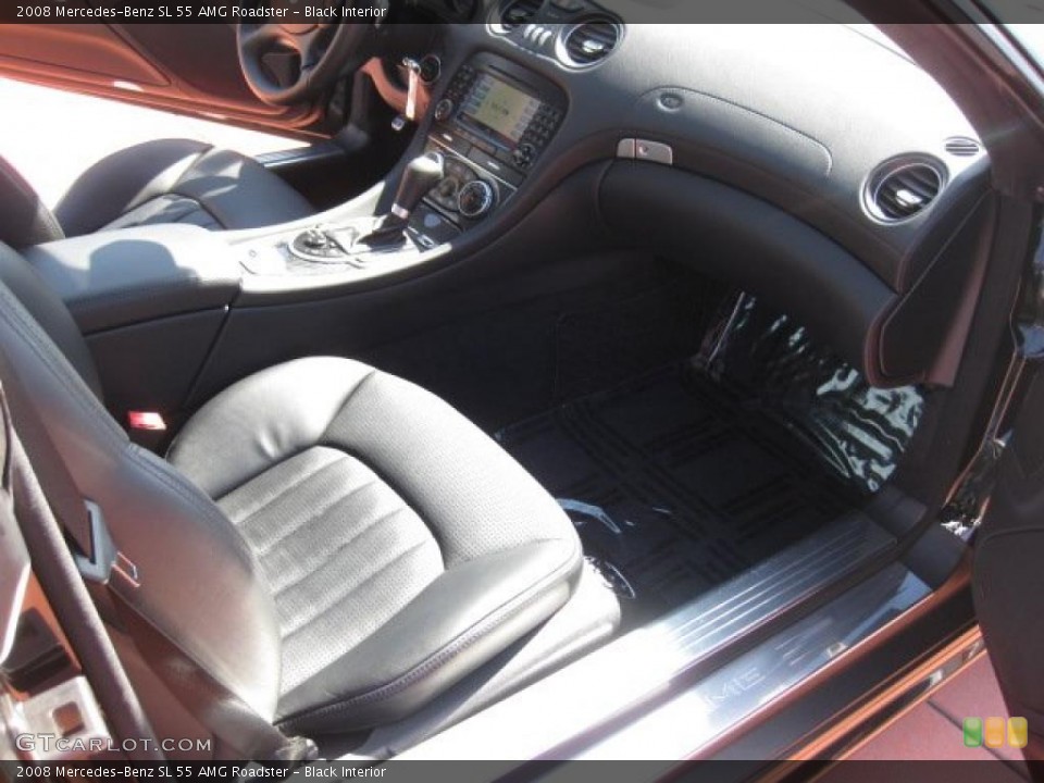Black Interior Photo for the 2008 Mercedes-Benz SL 55 AMG Roadster #46702242