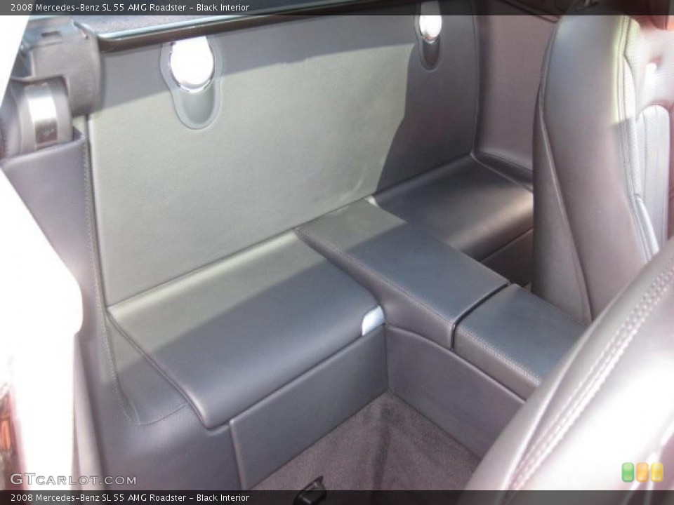 Black Interior Photo for the 2008 Mercedes-Benz SL 55 AMG Roadster #46702251