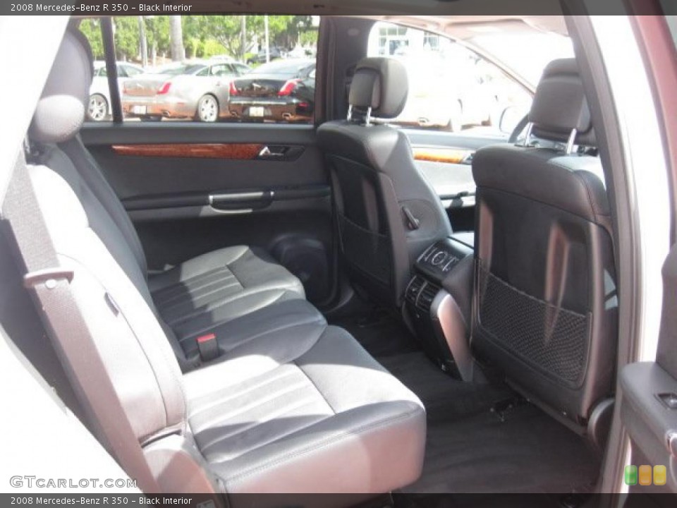 Black Interior Photo for the 2008 Mercedes-Benz R 350 #46702449