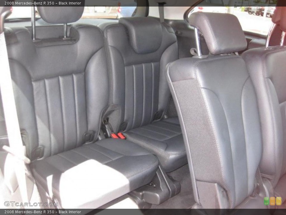 Black Interior Photo for the 2008 Mercedes-Benz R 350 #46702461