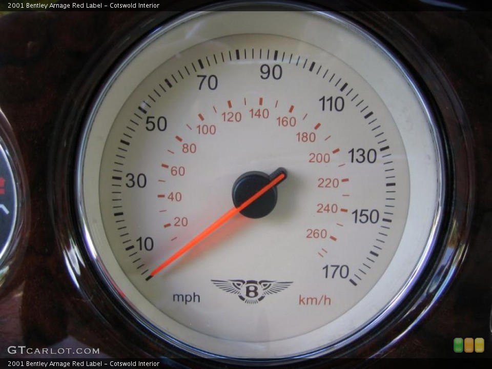 Cotswold Interior Gauges for the 2001 Bentley Arnage Red Label #46704294
