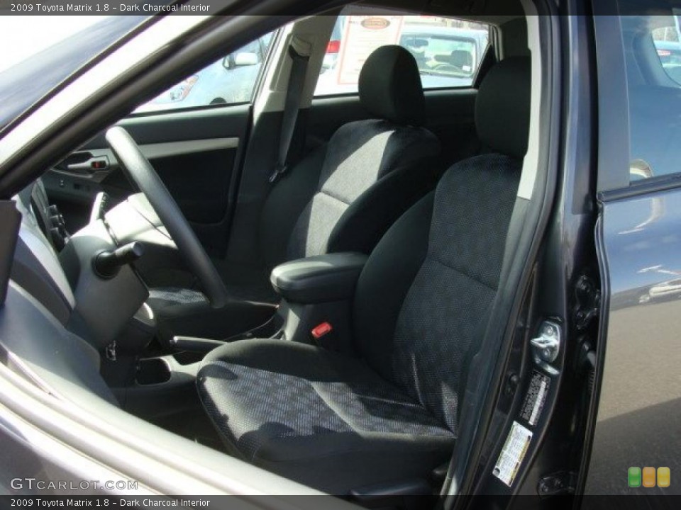 Dark Charcoal Interior Photo for the 2009 Toyota Matrix 1.8 #46704399
