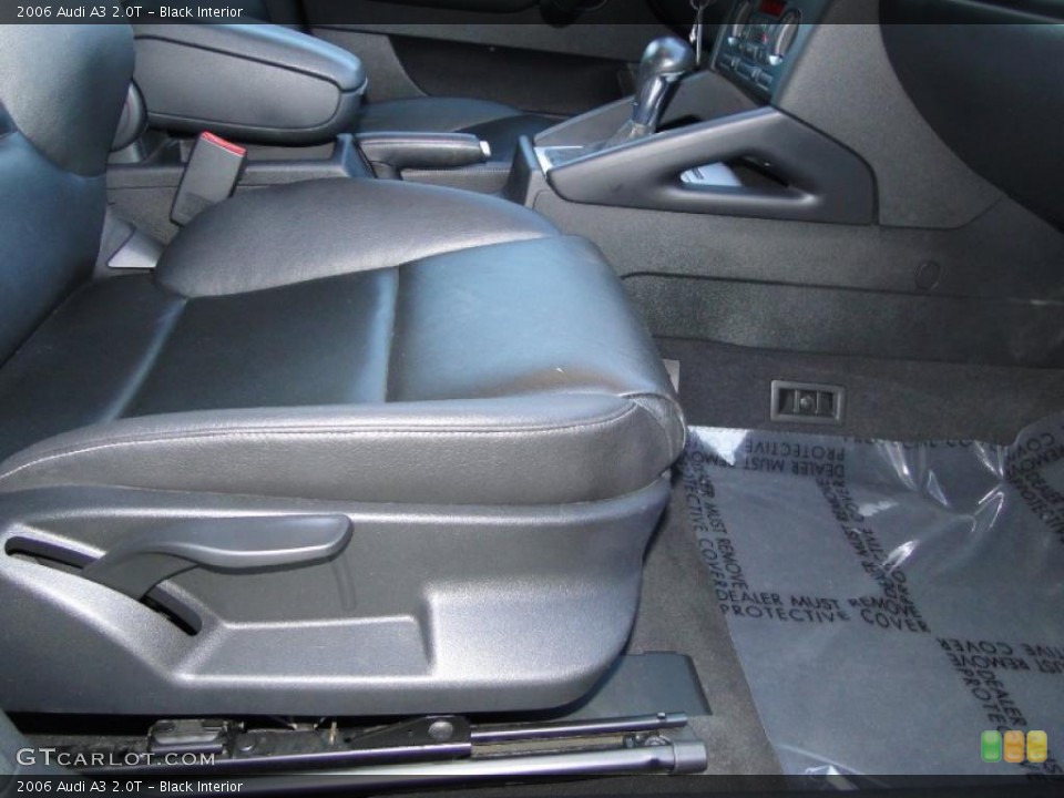 Black Interior Photo for the 2006 Audi A3 2.0T #46704483