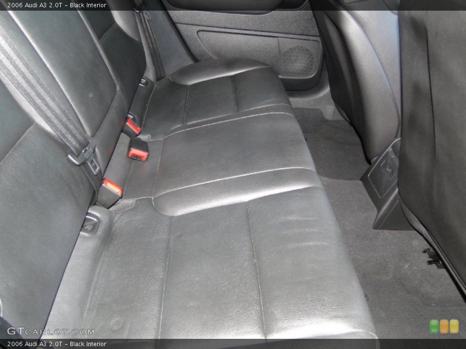 Black Interior Photo for the 2006 Audi A3 2.0T #46704525