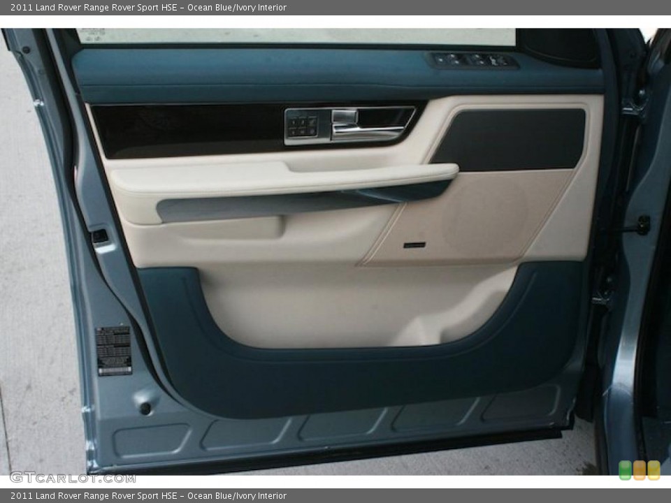 Ocean Blue/Ivory Interior Door Panel for the 2011 Land Rover Range Rover Sport HSE #46705332