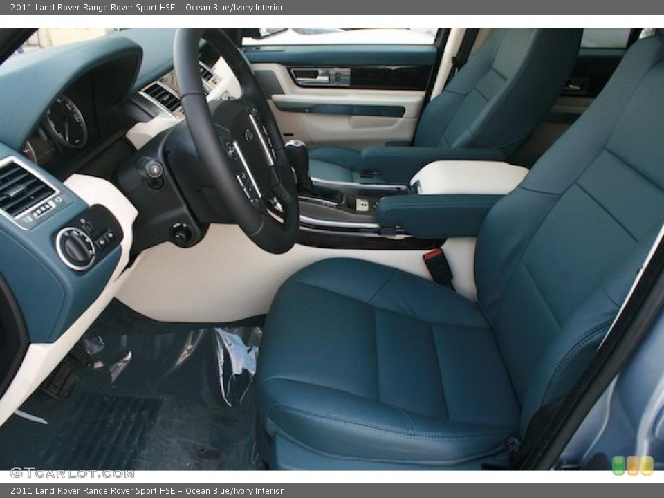 Ocean Blue/Ivory Interior Photo for the 2011 Land Rover Range Rover Sport HSE #46705347