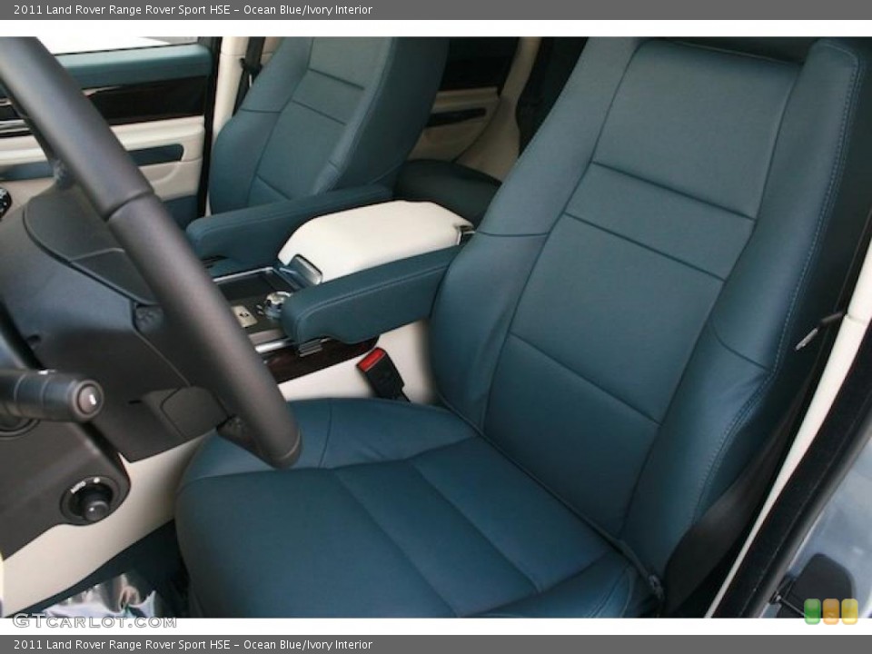 Ocean Blue/Ivory Interior Photo for the 2011 Land Rover Range Rover Sport HSE #46705389