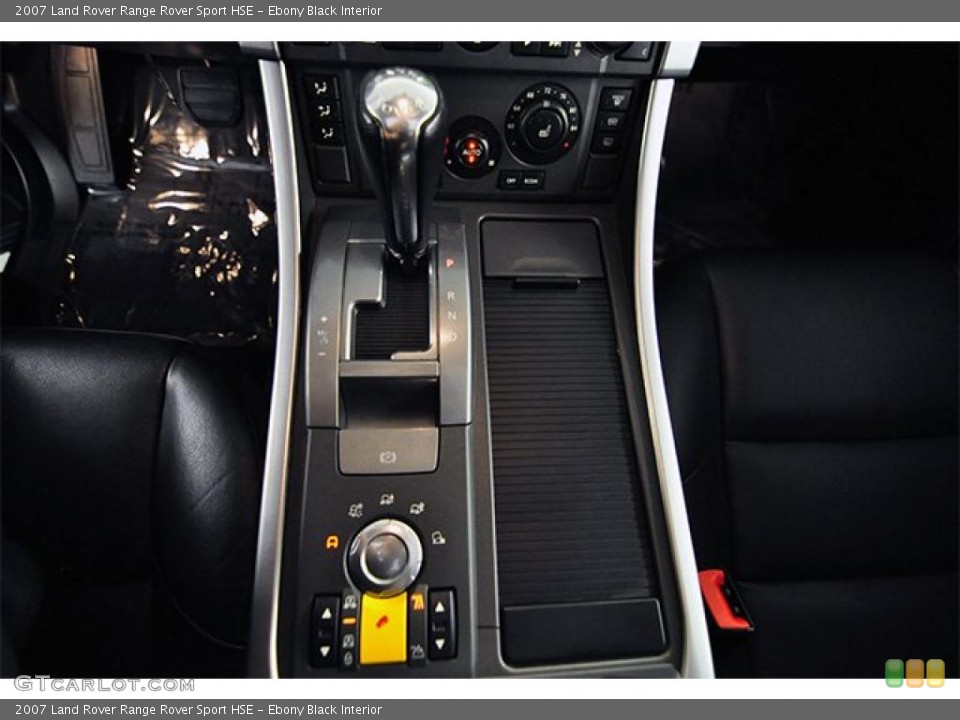 Ebony Black Interior Transmission for the 2007 Land Rover Range Rover Sport HSE #46705878