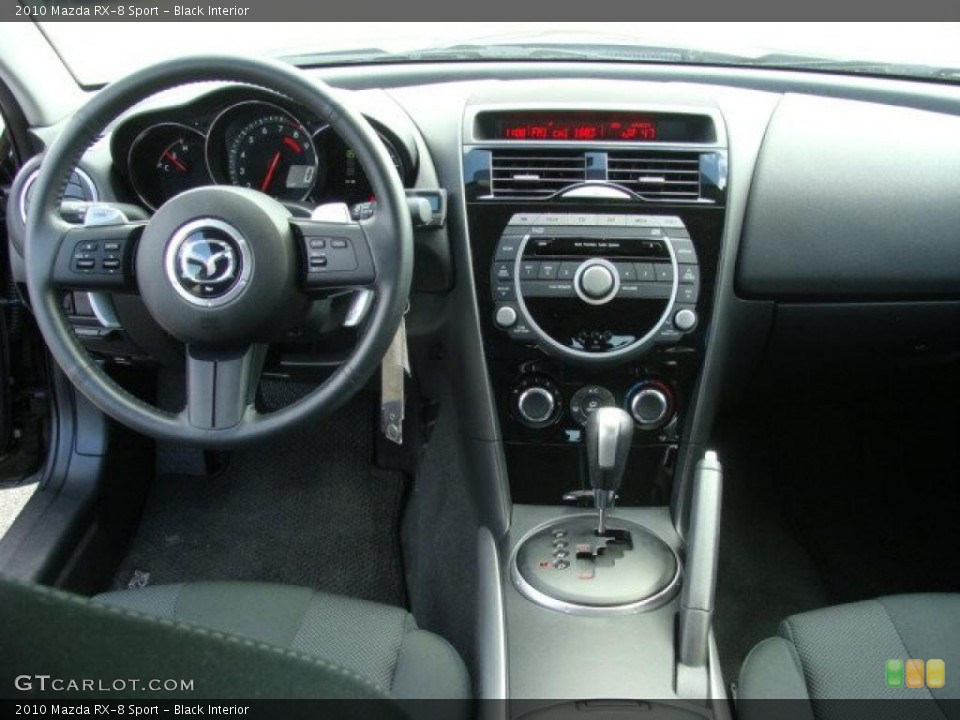 Black Interior Dashboard for the 2010 Mazda RX-8 Sport #46706424