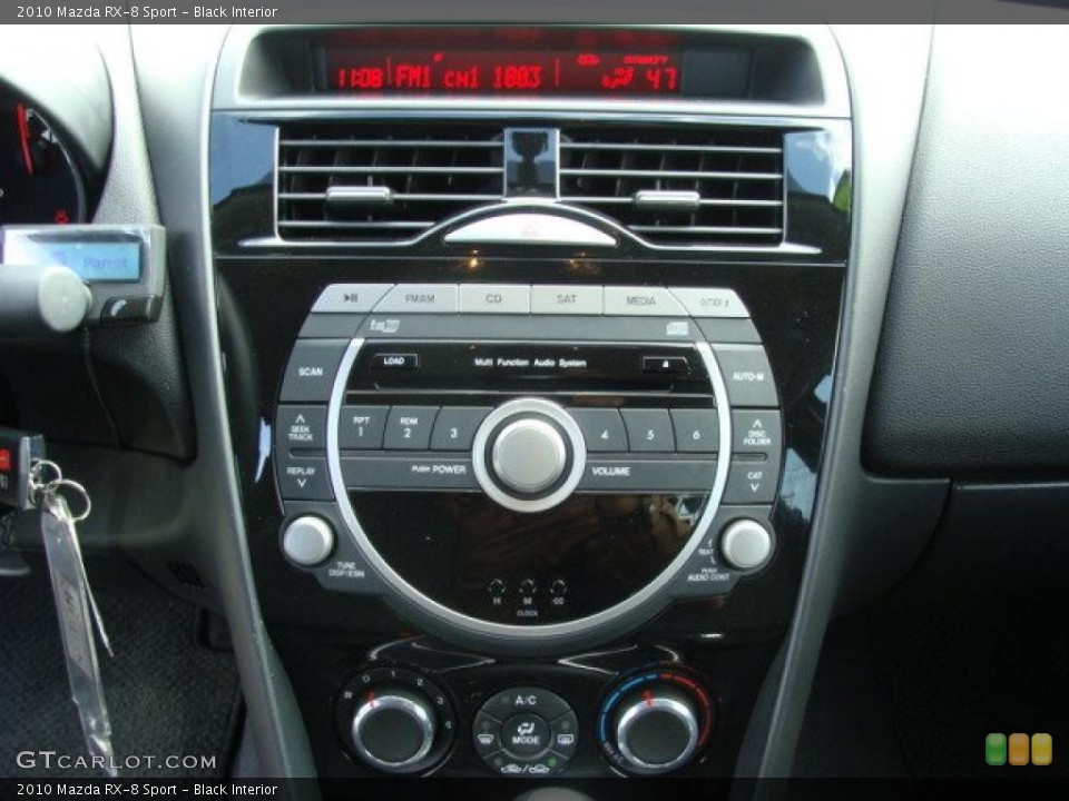 Black Interior Controls for the 2010 Mazda RX-8 Sport #46706451