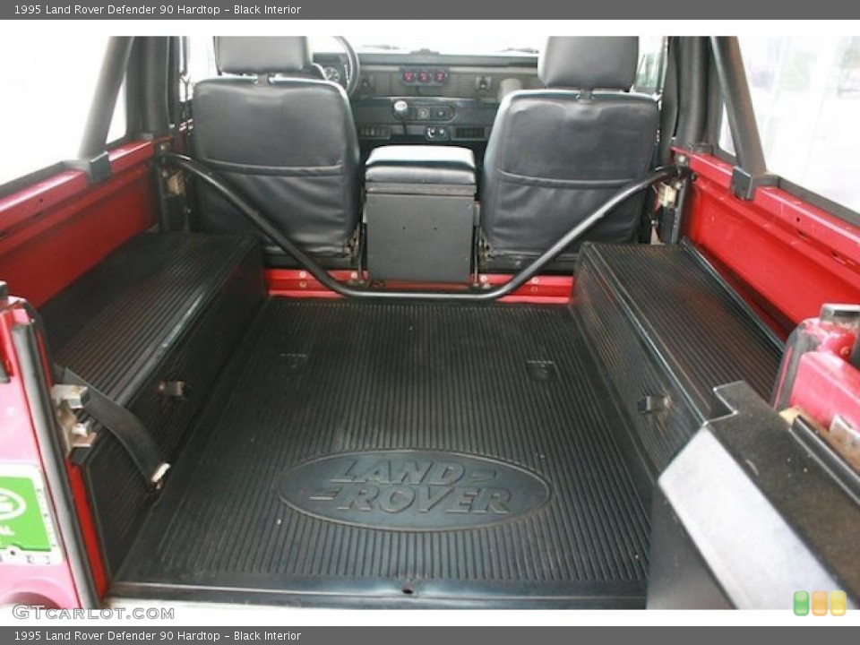 Black Interior Trunk for the 1995 Land Rover Defender 90 Hardtop #46706748