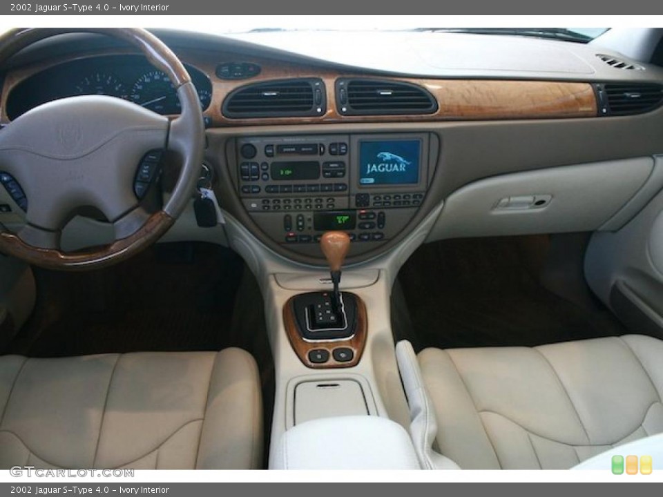 Ivory Interior Dashboard for the 2002 Jaguar S-Type 4.0 #46707696