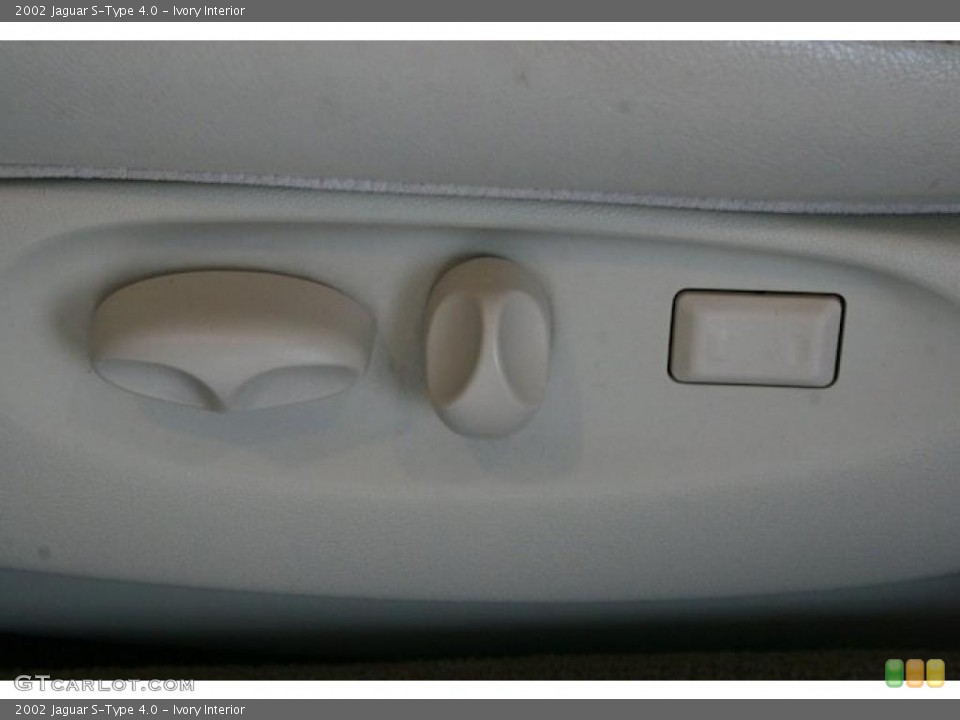 Ivory Interior Controls for the 2002 Jaguar S-Type 4.0 #46707906
