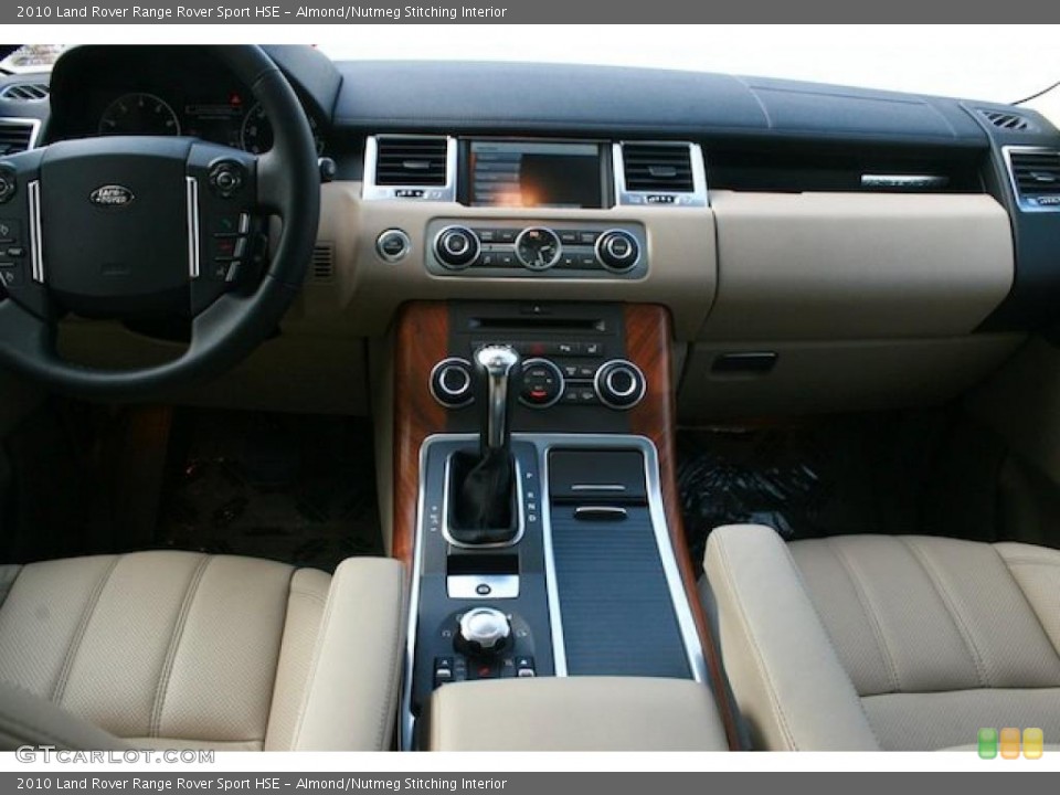 Almond/Nutmeg Stitching Interior Dashboard for the 2010 Land Rover Range Rover Sport HSE #46709106