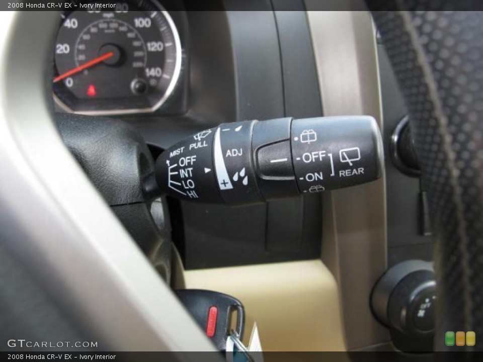 Ivory Interior Controls for the 2008 Honda CR-V EX #46709517
