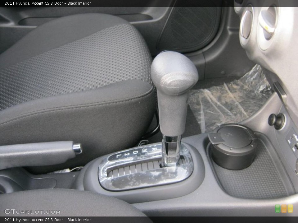 Black Interior Transmission for the 2011 Hyundai Accent GS 3 Door #46711140