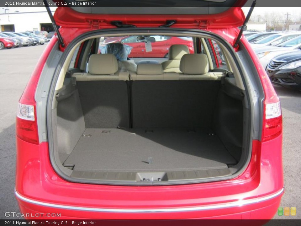 Beige Interior Trunk for the 2011 Hyundai Elantra Touring GLS #46711347