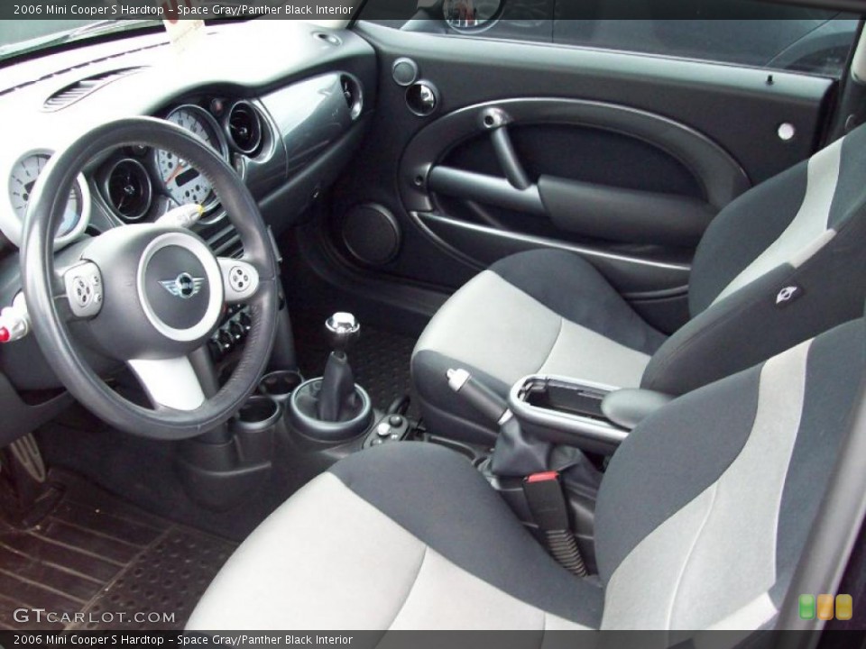 Space Gray/Panther Black Interior Photo for the 2006 Mini Cooper S Hardtop #46712682