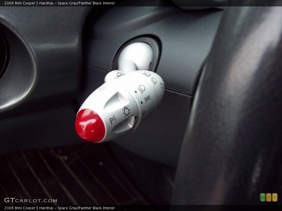 Space Gray/Panther Black Interior Controls for the 2006 Mini Cooper S Hardtop #46712760