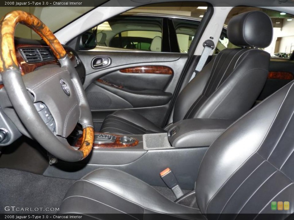 Charcoal Interior Photo for the 2008 Jaguar S-Type 3.0 #46712862