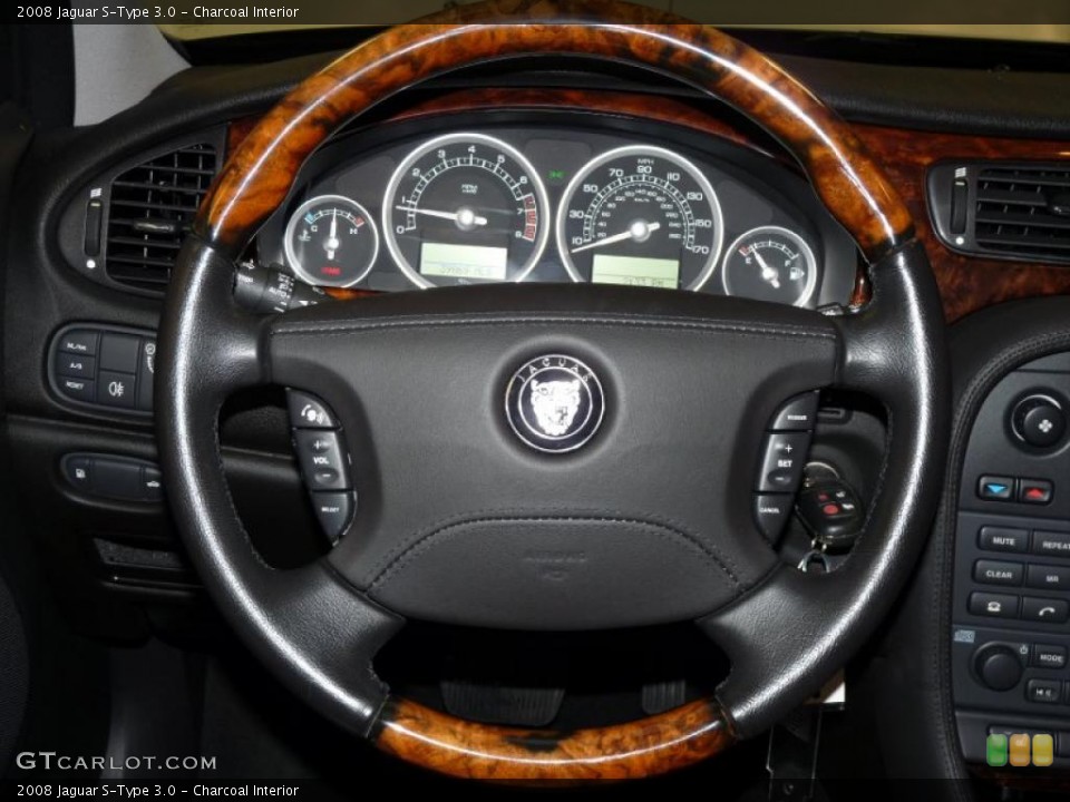 Charcoal Interior Gauges for the 2008 Jaguar S-Type 3.0 #46713036