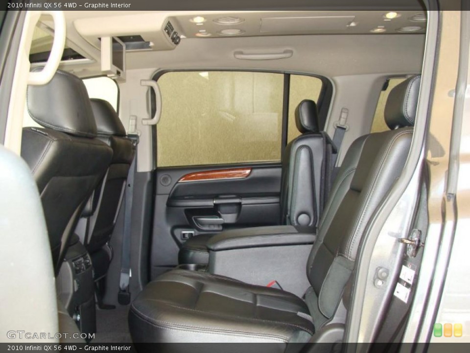 Graphite Interior Photo for the 2010 Infiniti QX 56 4WD #46713249