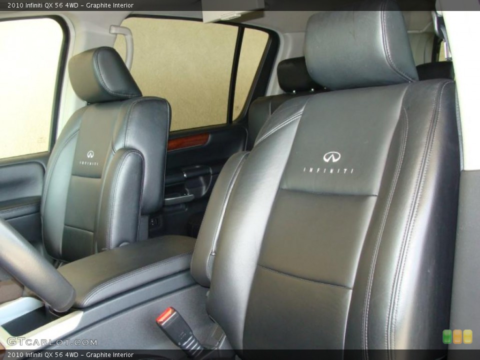 Graphite Interior Photo for the 2010 Infiniti QX 56 4WD #46713315