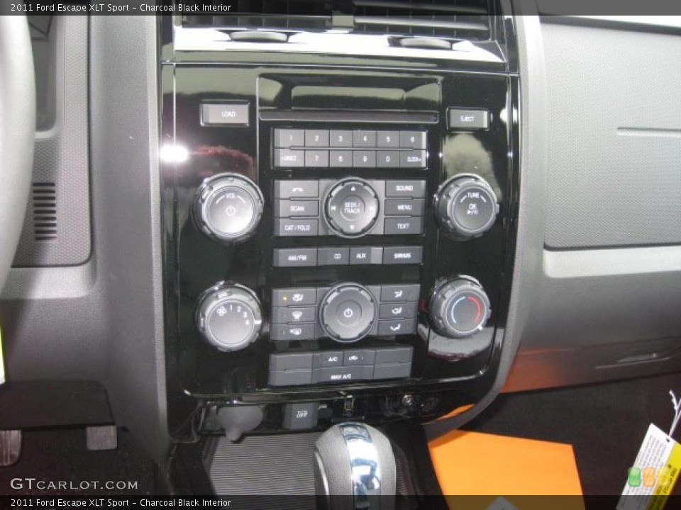 Charcoal Black Interior Controls for the 2011 Ford Escape XLT Sport #46713867