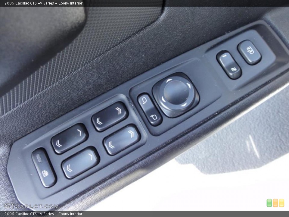 Ebony Interior Controls for the 2006 Cadillac CTS -V Series #46713879