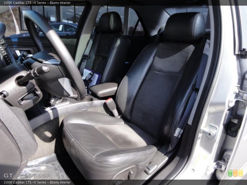 Ebony Interior Photo for the 2006 Cadillac CTS -V Series #46713912