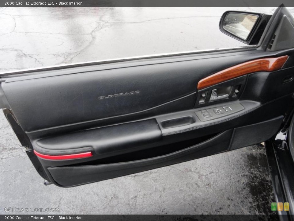 Black Interior Door Panel for the 2000 Cadillac Eldorado ESC #46713999