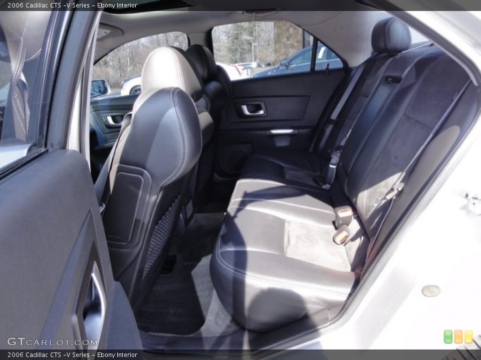 Ebony Interior Photo for the 2006 Cadillac CTS -V Series #46714041