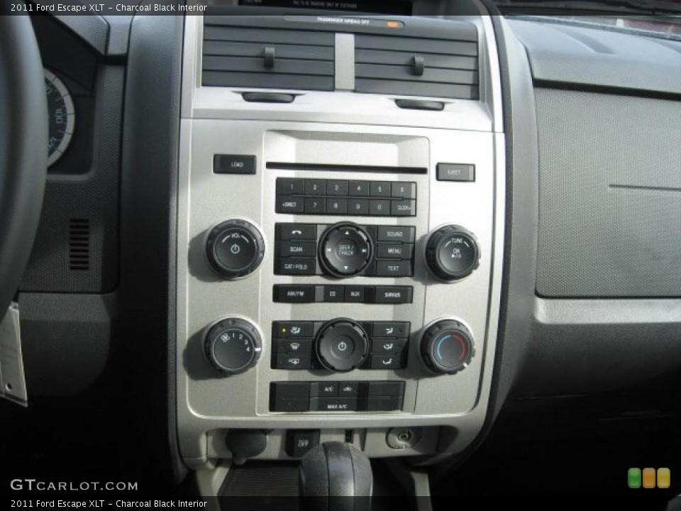 Charcoal Black Interior Controls for the 2011 Ford Escape XLT #46714176