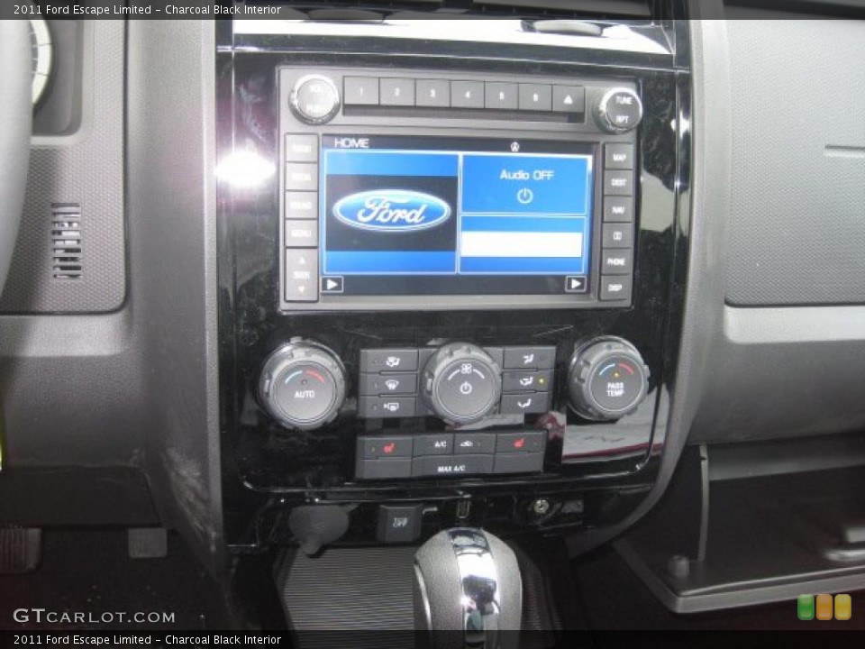 Charcoal Black Interior Controls for the 2011 Ford Escape Limited #46714383